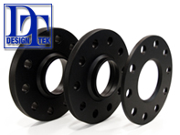 Wheel Spacers Hub Centric & Shims BLACK EDITION 5/130 for Porsche stud Pattern *DesignTek